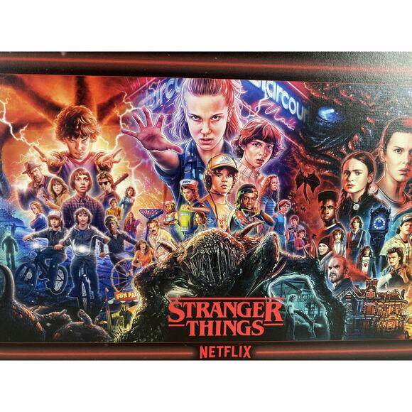 Ravensburger Puzzle 1000 pc SEALED Netflix Stranger Things Panorama Jigsaw - Picture 2 of 8